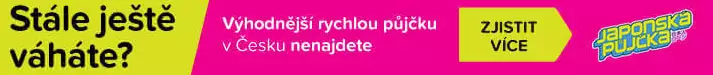 Japonská půjčka banner 2017